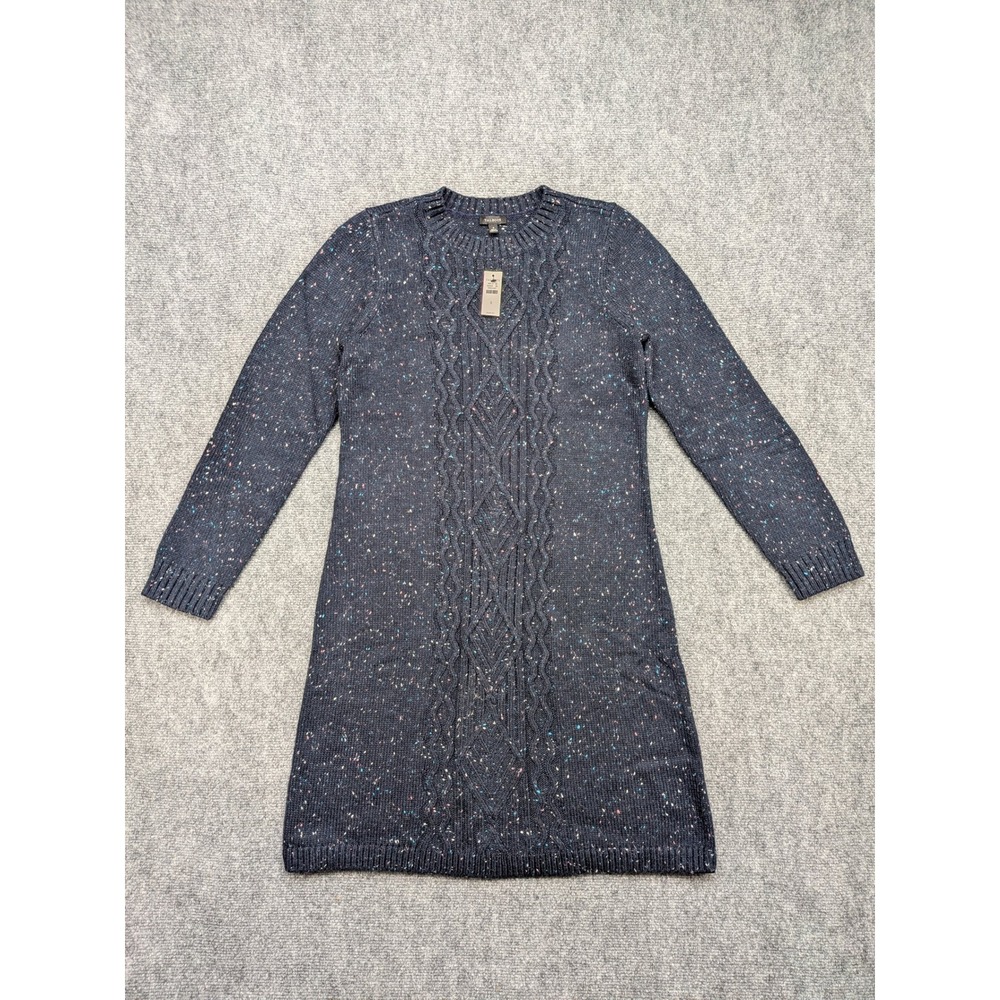 Talbots Cable Knit Sweater Dress Womens Small Career‎ Capsule Preppy Old Money